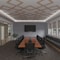 Ekena Millwork 638W x 638H x 38T Large Fowler Decorative Fretwork Wood Ceiling Panels, Maple CELW60X60X0375FLRMA - alternate 2